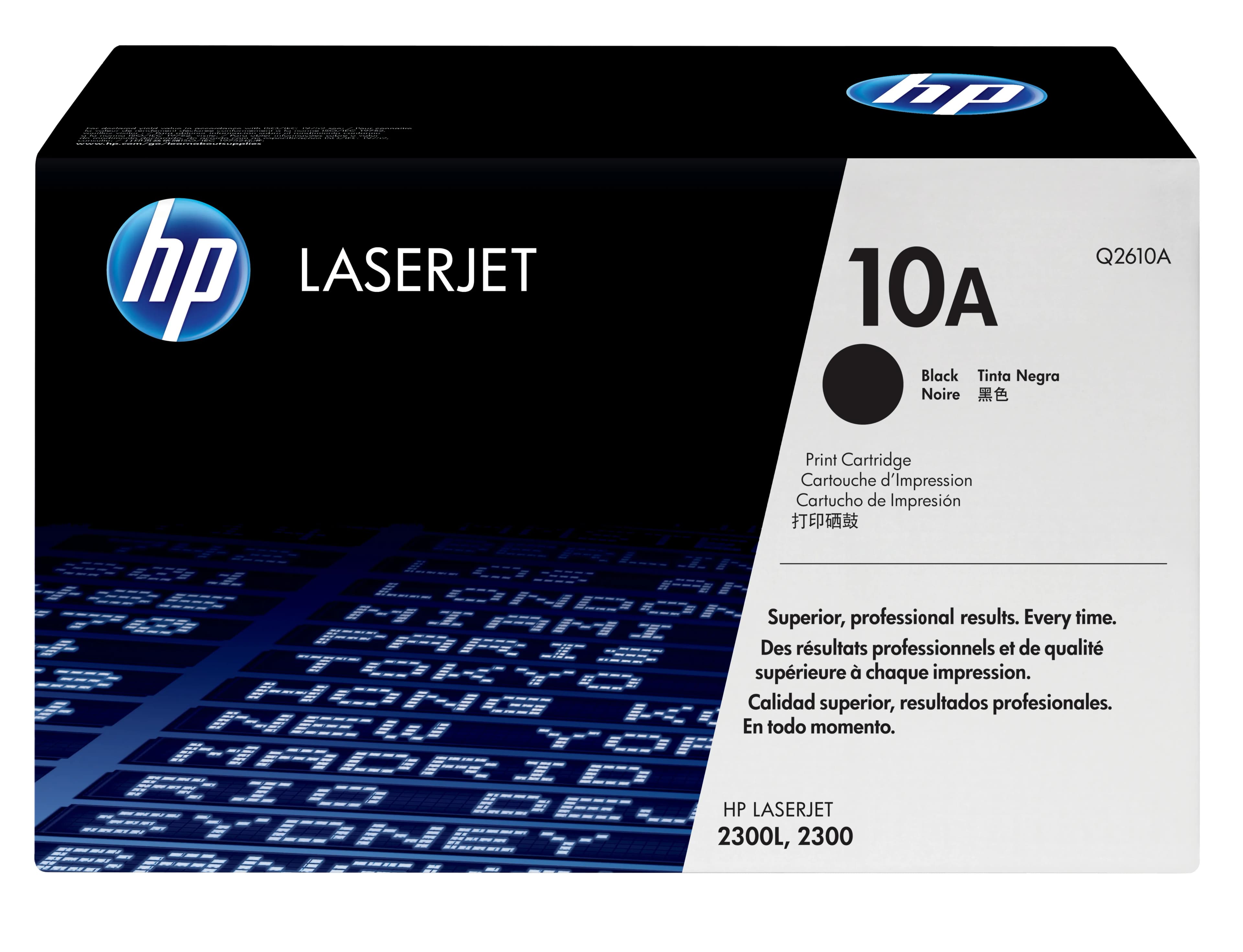 HP 10A-laservärikasetti, musta