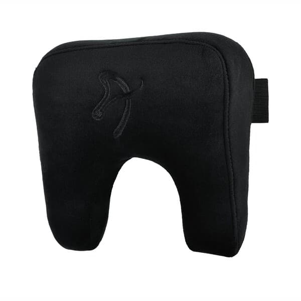 Arozzi Neck Pillow -niskatyyny, Black Velour