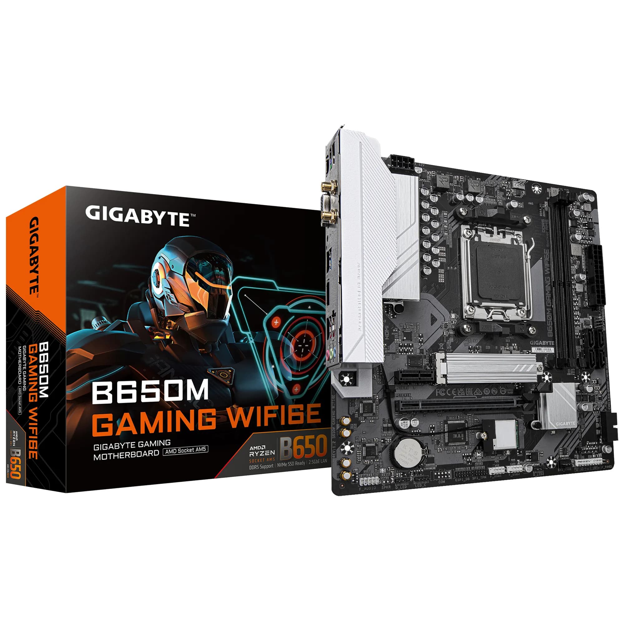 Gigabyte B650M GAMING WIFI6E AM5 mATX -emolevy