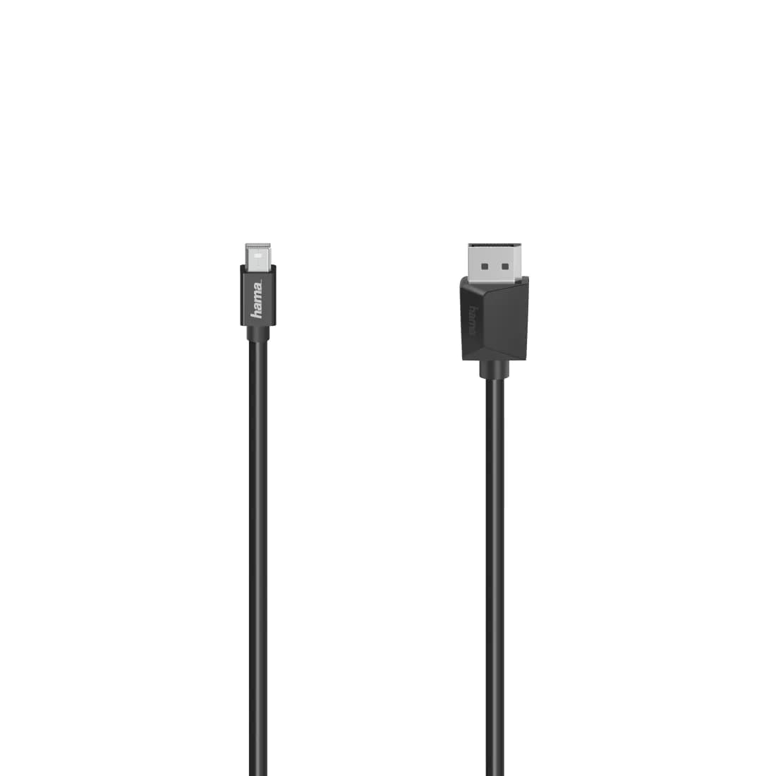 Hama DisplayPort – Mini DisplayPort -kaapeli, jossa 4K, 1,5 m, musta