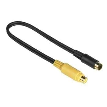 Hama S-Video – RCA -sovitin, 0,2 m, musta