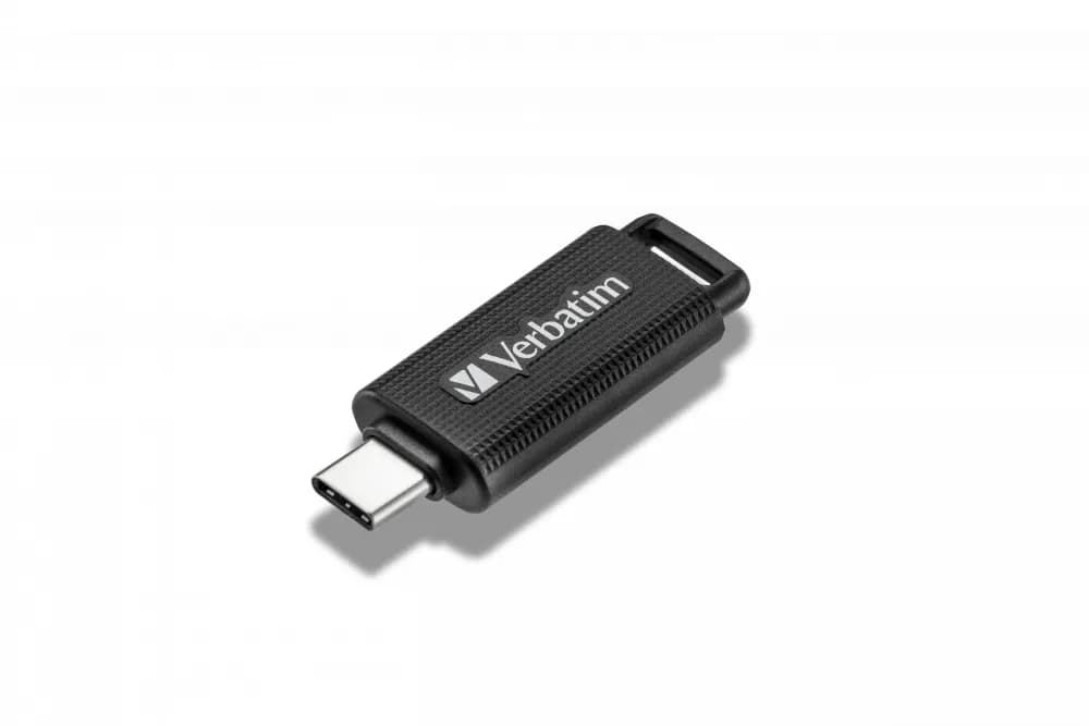 Verbatim Store'n'Go USB-C 3.2 Gen 1 128 Gt -muistitikku, musta