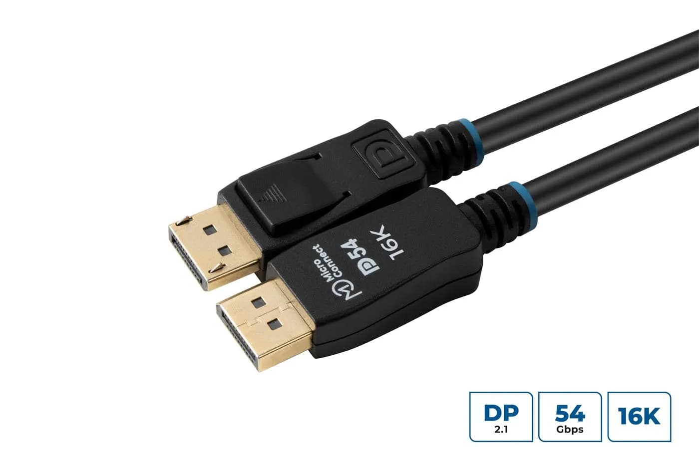 MicroConnect MC-DP-MMG-300V2.1 DisplayPort 2.1 -kaapeli, 3 m, musta