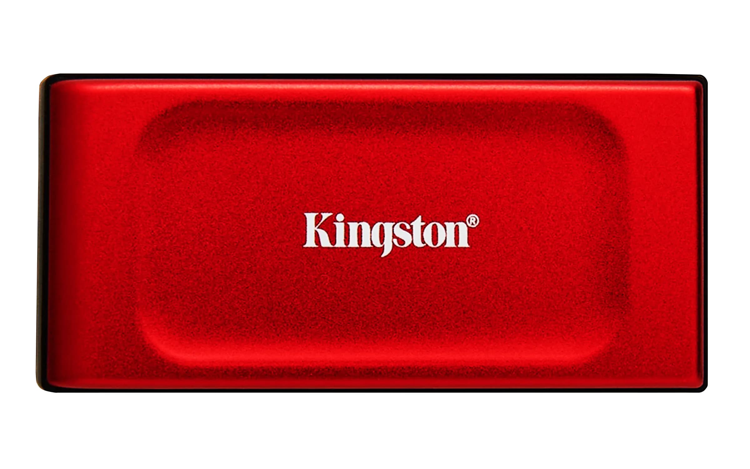 Kingston XS1000 2 Tt USB 3.2 Gen 2 (USB-C) -ulkoinen SSD, kannettava, punainen