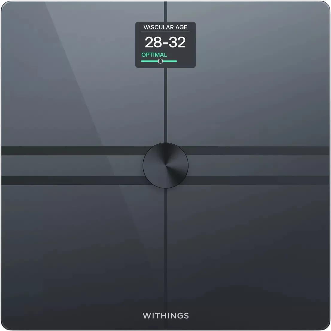 Withings Body Comp -henkilövaaka, musta
