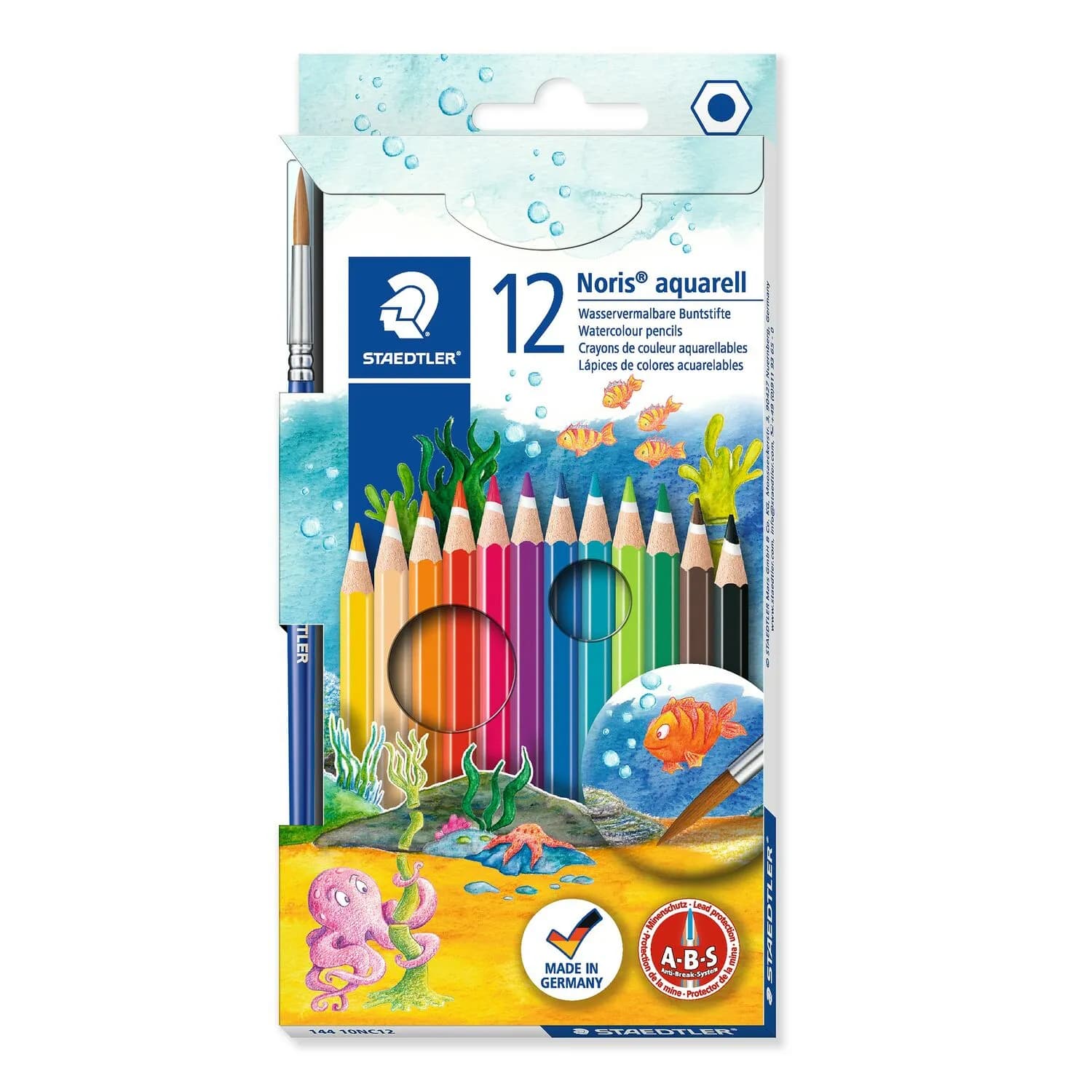 Coloured pencil Noris Club Aquarell ass (12)