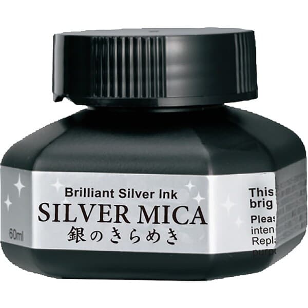 ZIG Silver Mica Ink 60ml