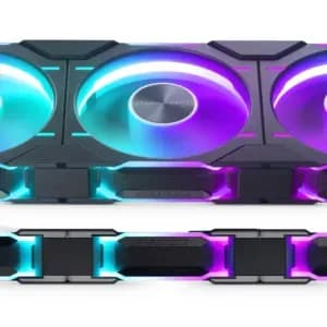 Phanteks D30 PWM ARGB -tuuletin, nestelaakeri, 140 mm, musta