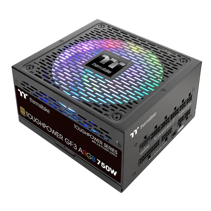 THERMALTAKE Toughpower GF3 ARGB 750W -virtalähde, 80 Plus Gold