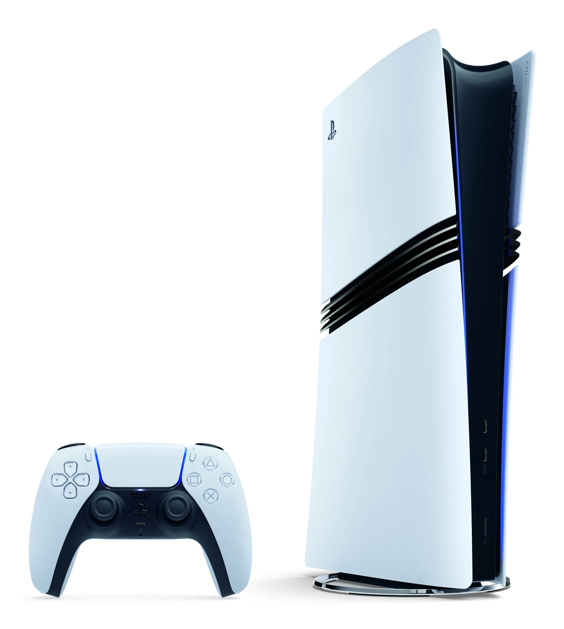 Sony PlayStation 5 Pro Digital 2 Tt SSD -pelikonsoli, musta, valkoinen