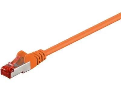 MicroConnect Cat6 F/UTP RJ45 10m -verkkokaapeli, oranssi