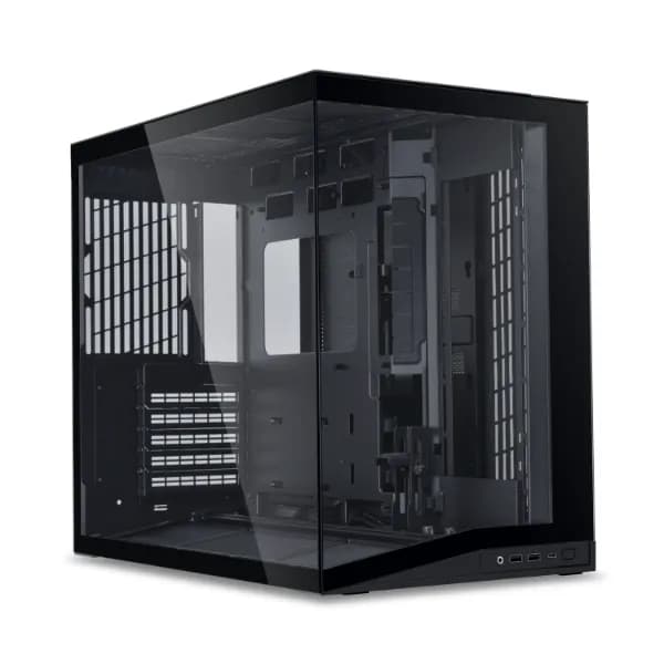 Lian Li O11 Dynamic Mini V2 -miditornikotelo ikkunalla, musta