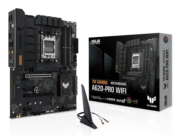 Asus TUF GAMING A620-PRO WIFI AM5 ATX -emolevy