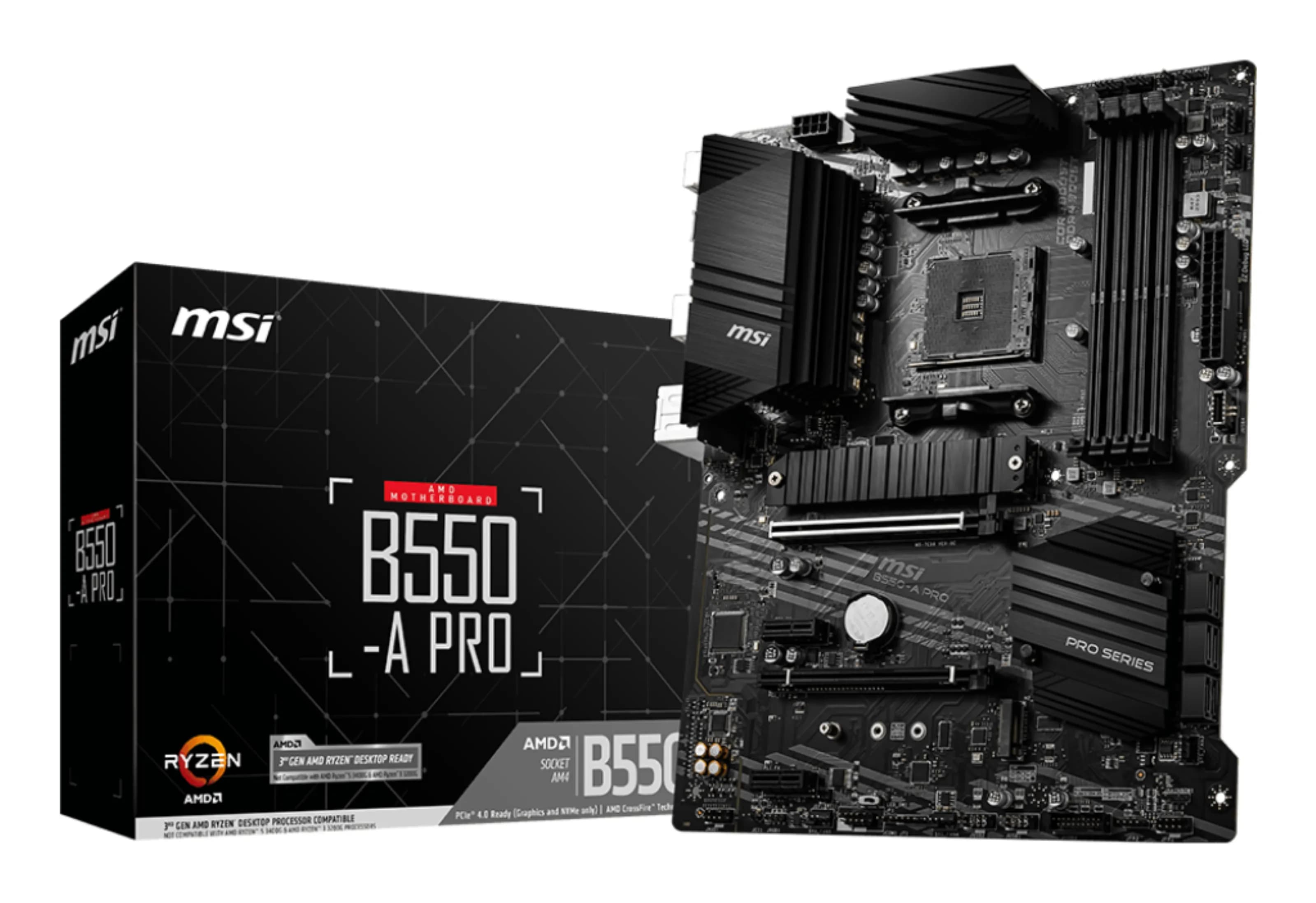 MSI B550-A PRO AM4 ATX -emolevy