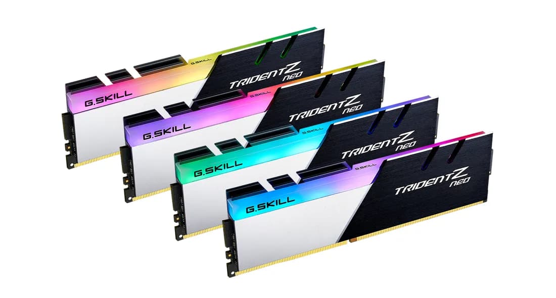 G.SKILL Trident Z Neo RGB 64 Gt (4 x 16 Gt) DDR4 3200 MHz, CL16 -muisti (XMP)