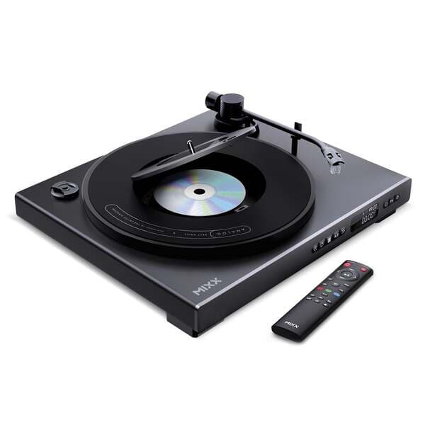 MIXX Vinyyli ja CD Soitin Analog Plus 2-in-1 Musta