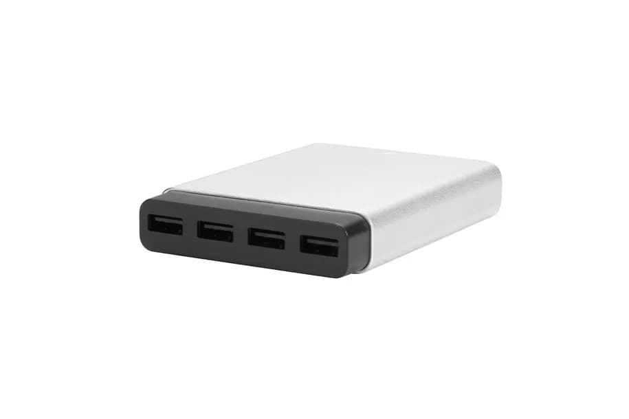 Just Mobile AluCharge multi-port USB charger - the world's slimmest USB charger
