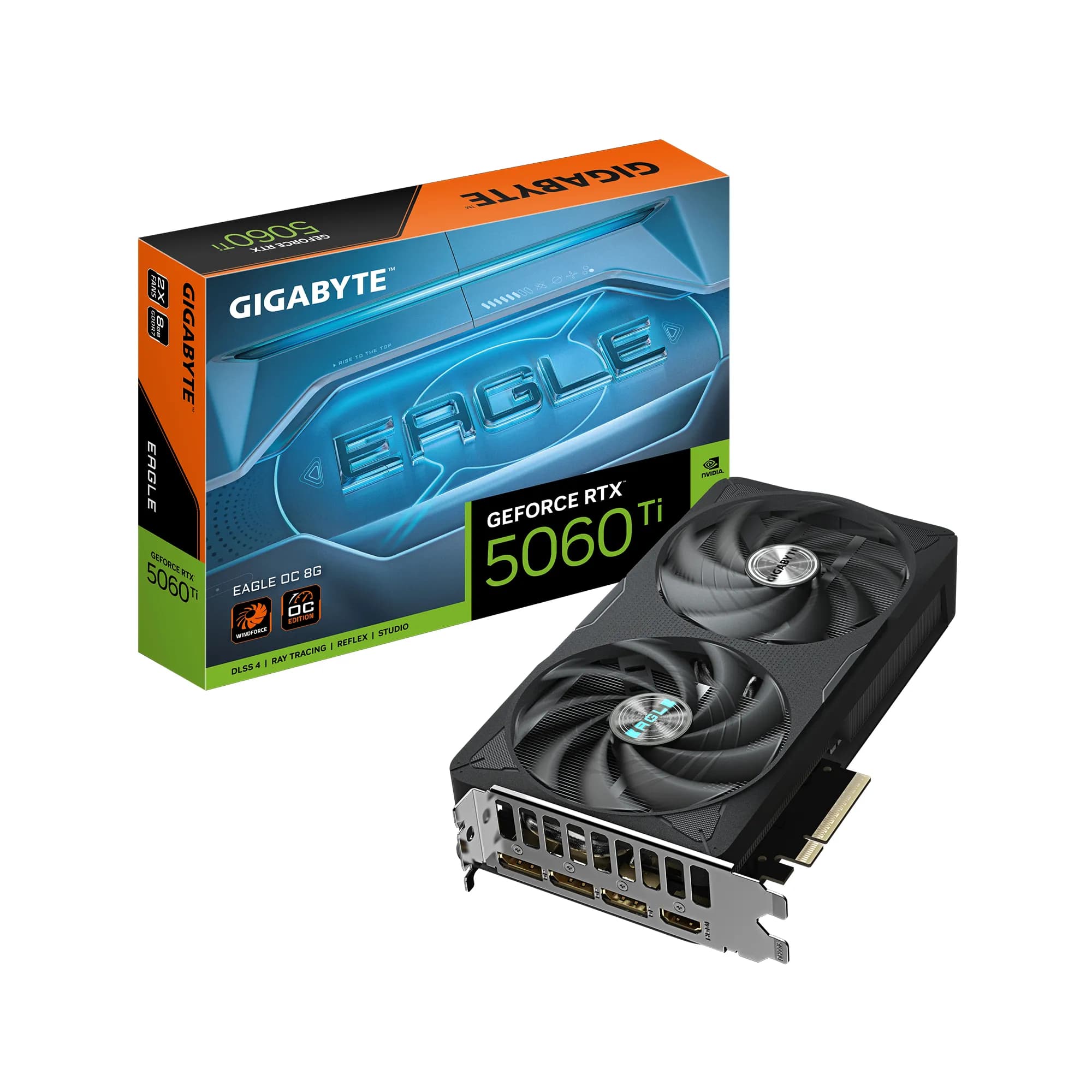Gigabyte GeForce RTX 5060 Ti Eagle OC 8 Gt -näytönohjain