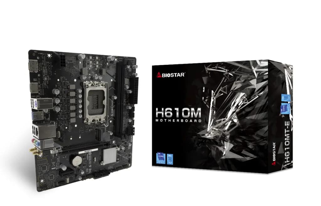 Biostar H610MT-E LGA 1700 mATX -emolevy