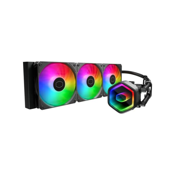 Cooler Master MasterLiquid 360 Core II 360mm ARGB -nestejäähdytin, musta