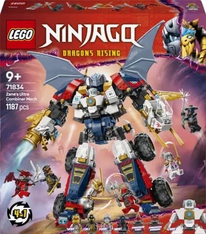 LEGO NINJAGO Zanen ultrayhdistelmärobotti 71834