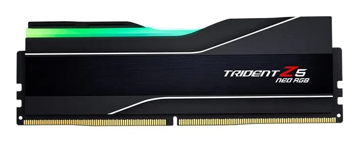 G.SKILL Trident Z5 Neo RGB 32 Gt (1 x 32 Gt) DDR5 5600 MHz, CL46 -muisti (EXPO)