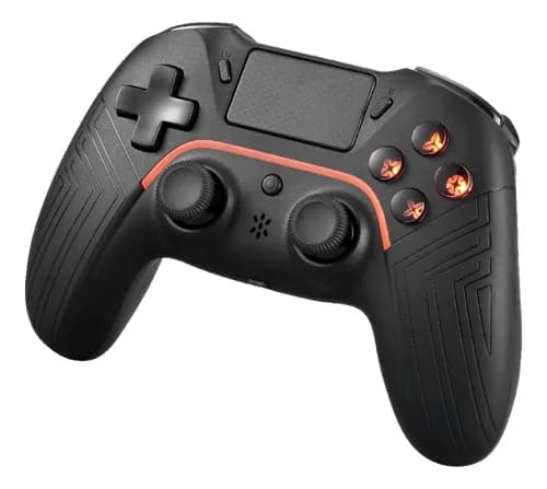 Deltaco Gaming  4 bluetooth controller, black (Android, PC, Playstation, iOS)