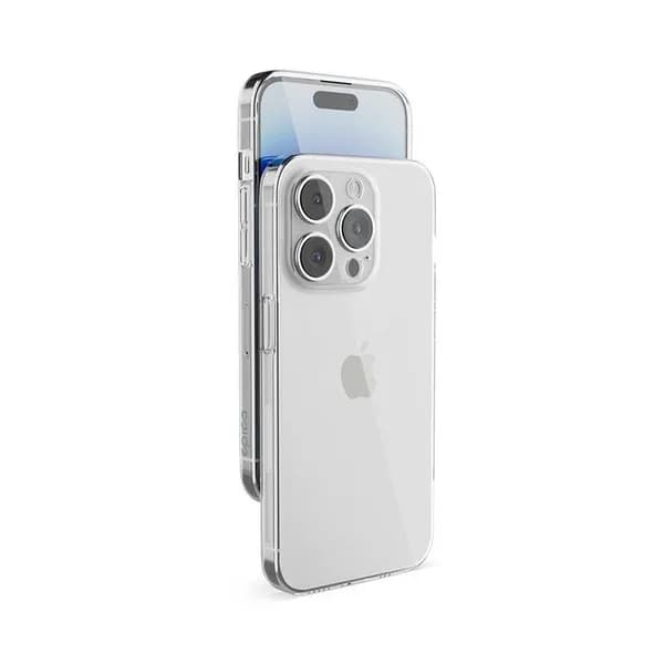 Epico Transparent Skin, iPhone 14 Pro -suojakuori, Läpinäkyvä