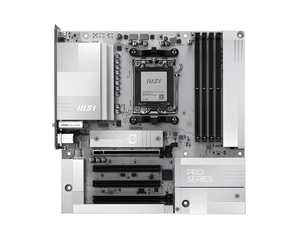 MSI PRO B850M-A WIFI PZ AM5 mATX -emolevy