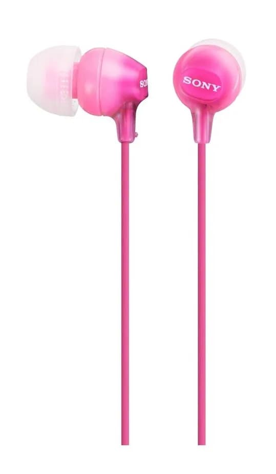 Sony MDR-EX15LP -nappikuulokkeet, vaaleanpunainen