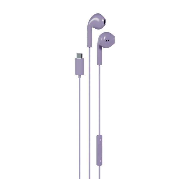 Happy Plugs 232636 -nappikuulokkeet, violetti