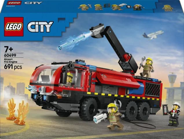 LEGO City Lentokentän paloauto 60499