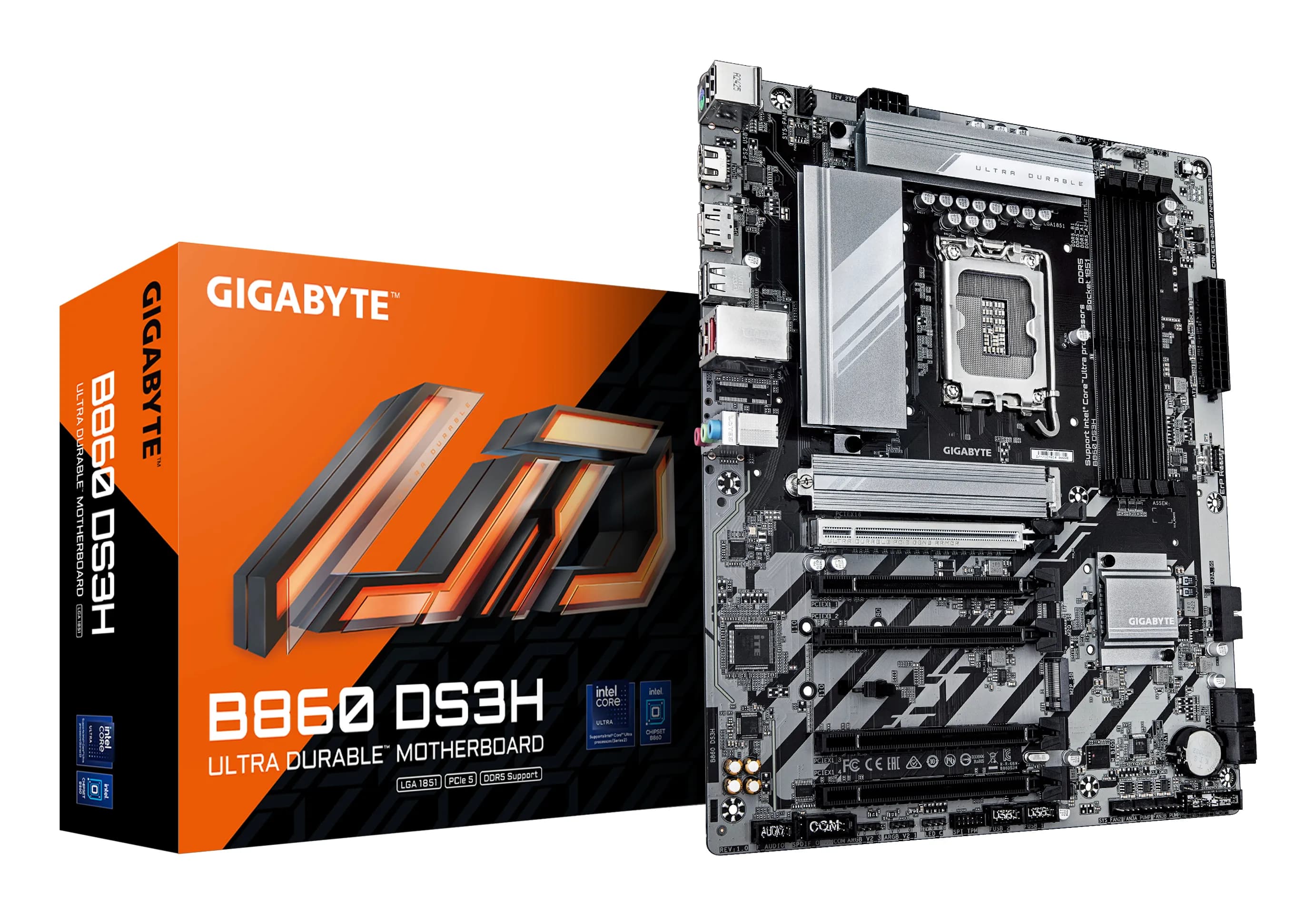 Gigabyte B860 DS3H DDR5 LGA 1851 ATX -emolevy