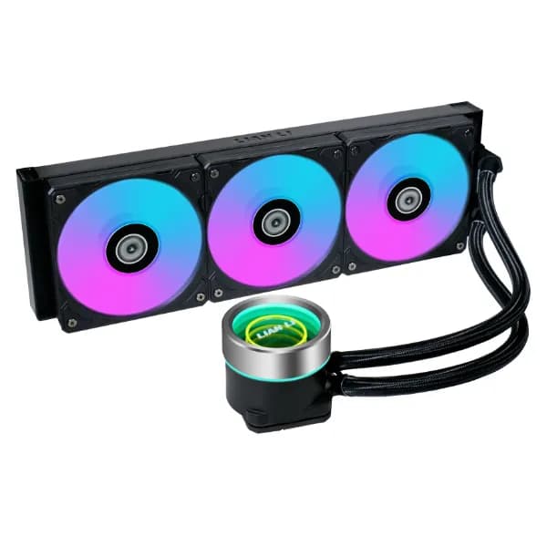 Lian Li Galahad II Trinity 360 ARGB -nestejäähdytin, musta