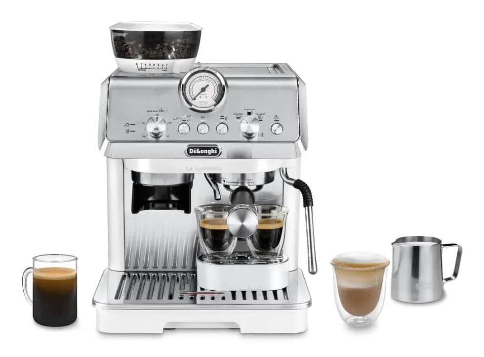 Delonghi La Specialista Arte EC 9155 -espressokeitin, Valkoinen