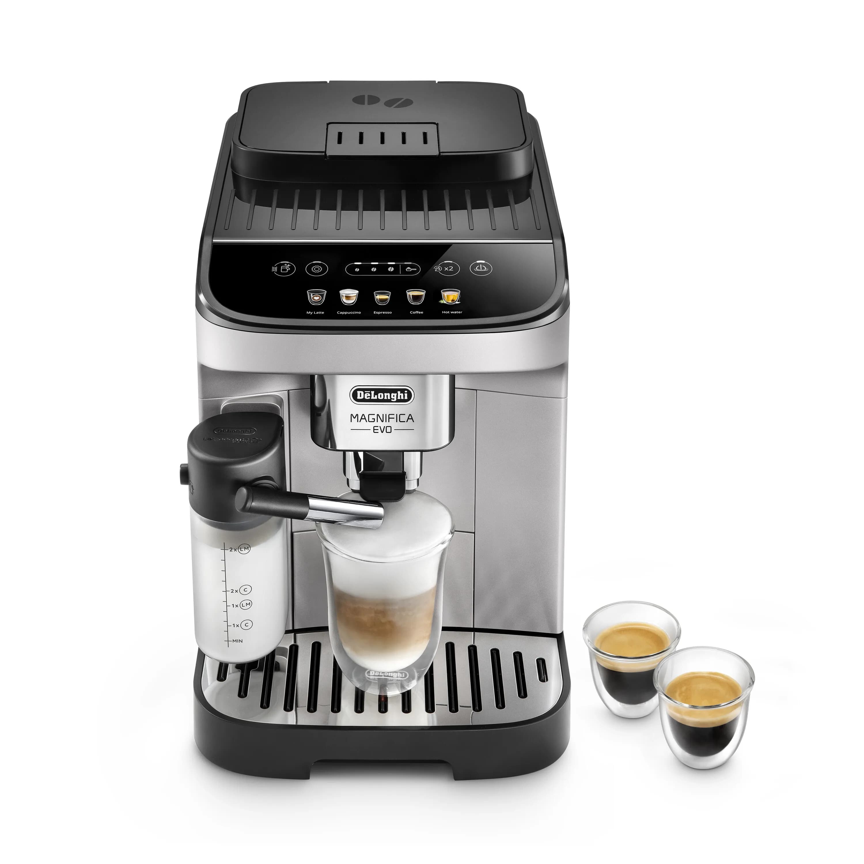 Delonghi Magnifica Evo ECAM290.61 -espressokeitin, täysautomaattinen, Hopea