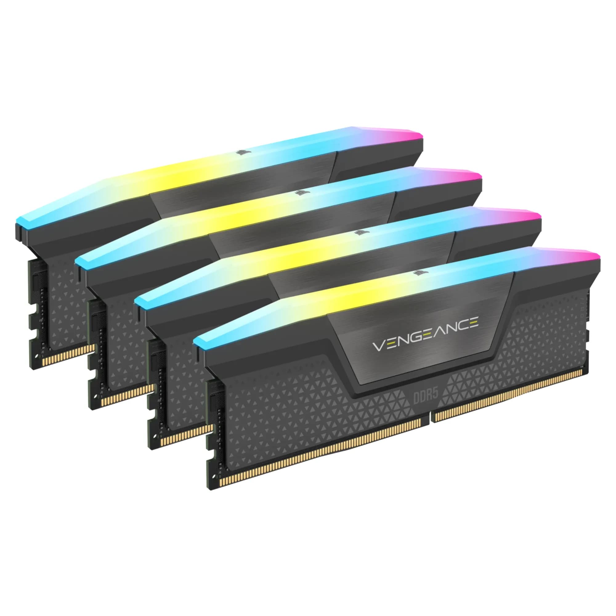 Corsair VENGEANCE RGB 64 Gt (4 x 16 Gt) DDR5 6000 MHz, CL36 -muisti (XMP)