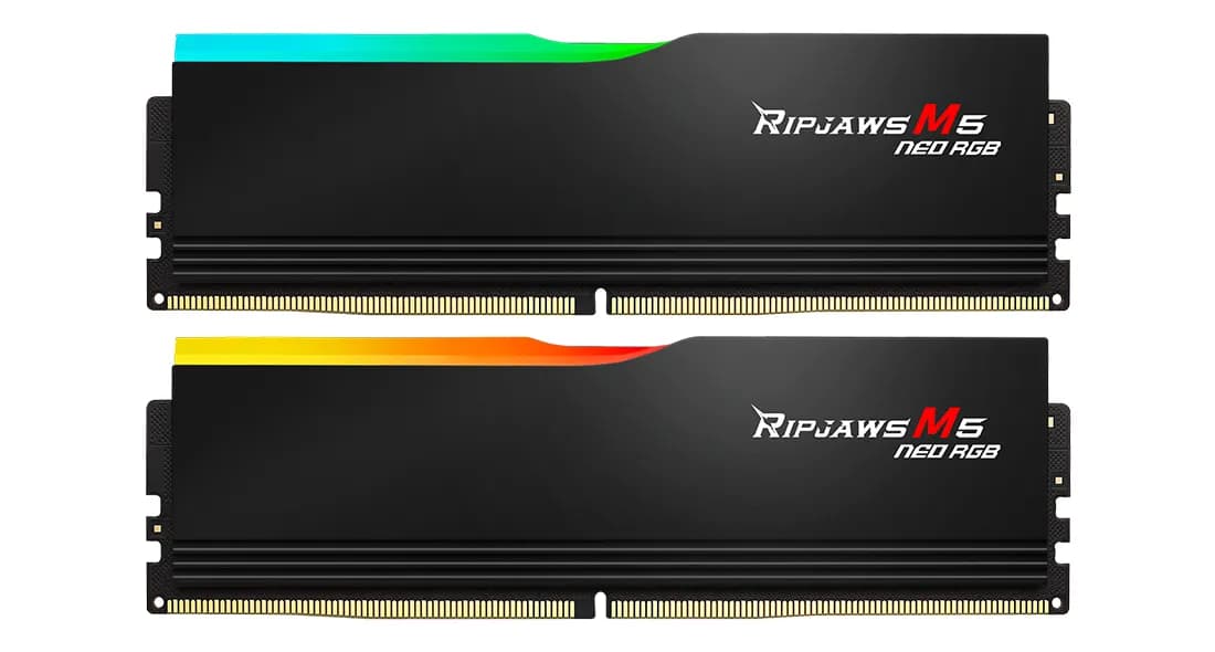 G.SKILL RGB 64 Gt (2 x 32 Gt) DDR5 6800 MHz, CL34 -muisti (XMP)