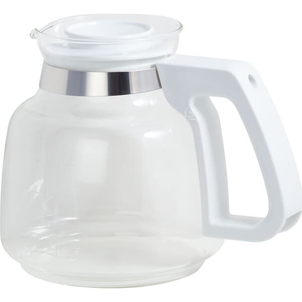 Melitta Aroma Excellent -lasikannu, valkoinen, 1,3 l