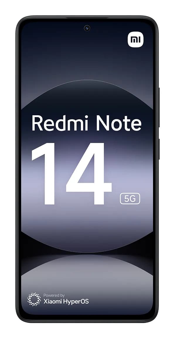 Xiaomi Redmi Note 14 5G 8/256 Gt -puhelin, Midnight Black