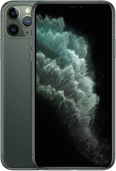 Kunnostettu iPhone 11 Pro Max 64 Gt, keskiyönvihreä (Erinomainen kunto)