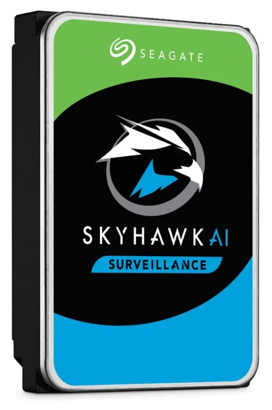 Seagate SkyHawk AI 3.5" 8 Tt, 7200 RPM, 256 MB, SATA III -kovalevy (valvontakäyttöön)