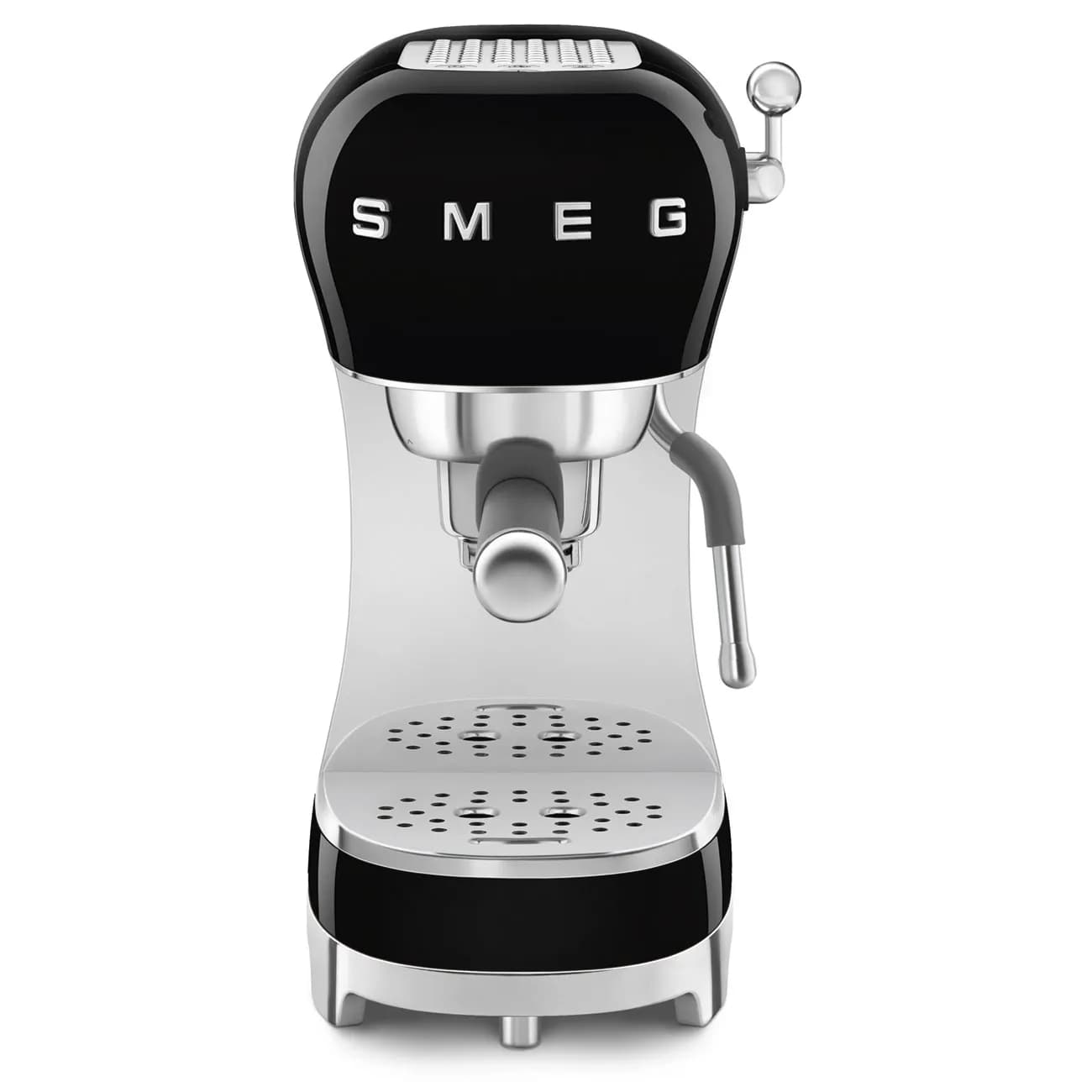 Smeg 50's Style ECF02BLEU -espressokeitin, musta