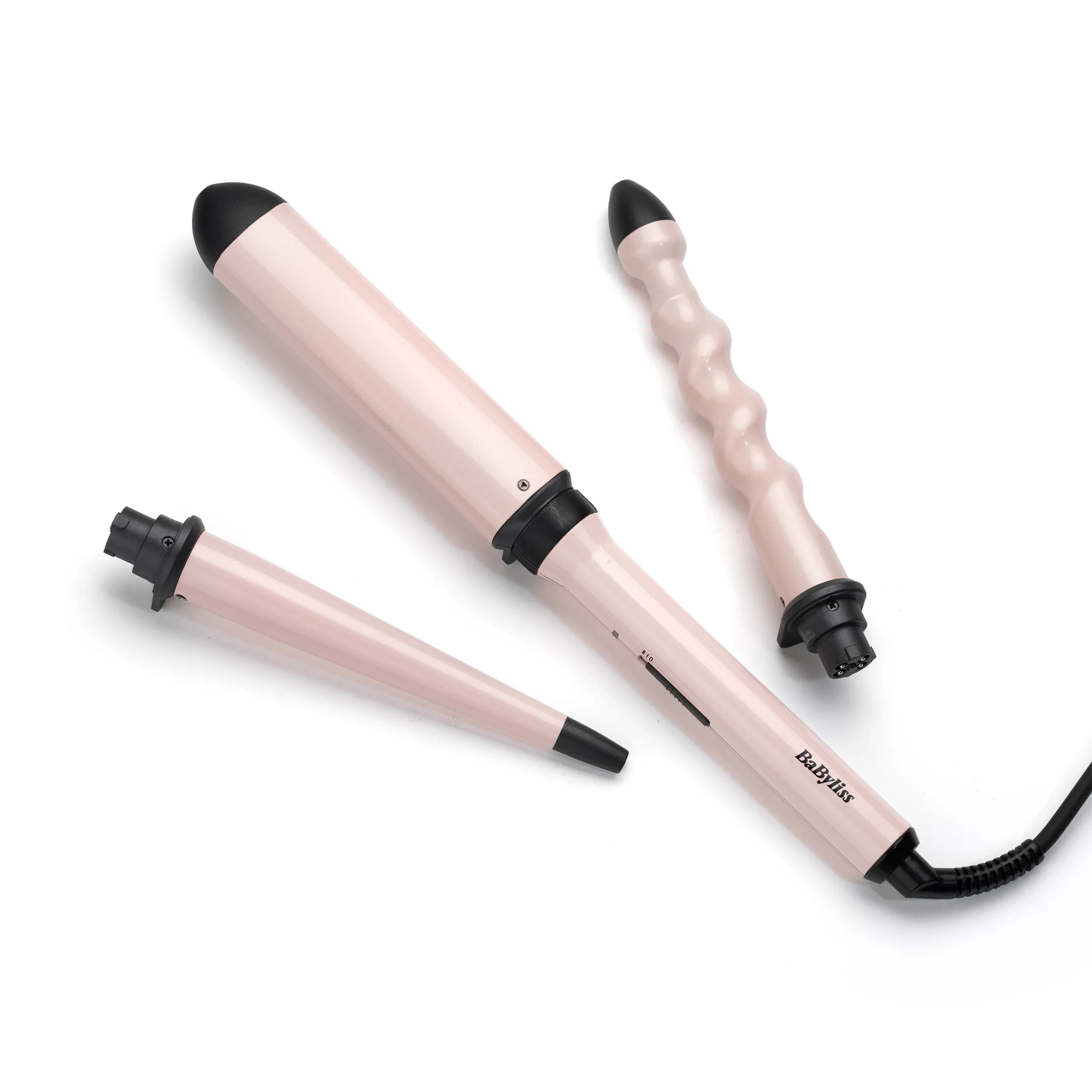Babyliss Trio -suoristinrauta, Curl & Wave