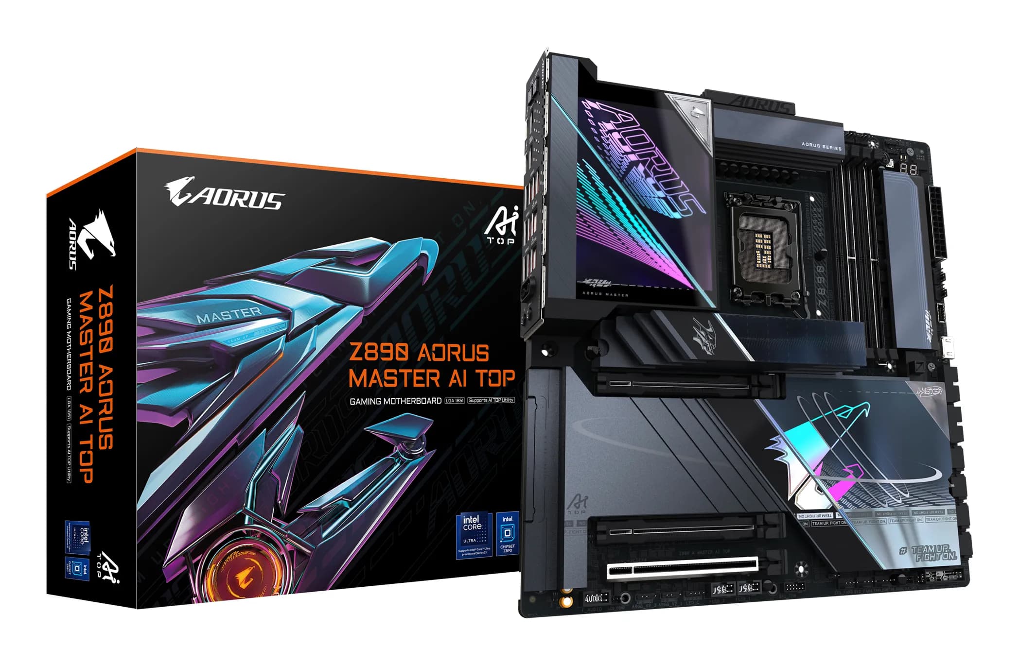 Gigabyte Z890 AORUS MASTER AI TOP WiFi 7 LGA1851 E-ATX -emolevy
