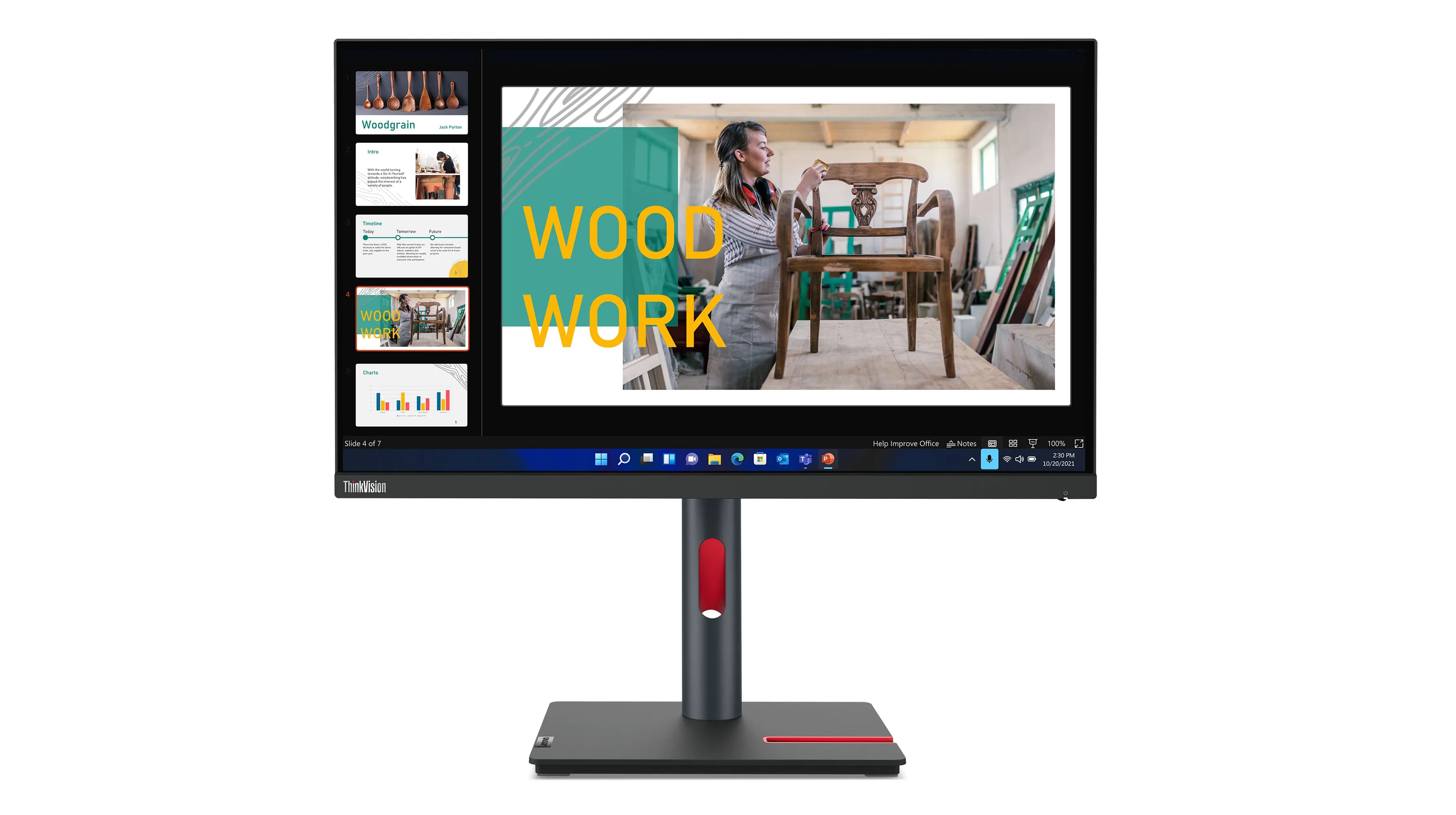 Lenovo ThinkVision P24q-30 24" QHD, IPS -näyttö