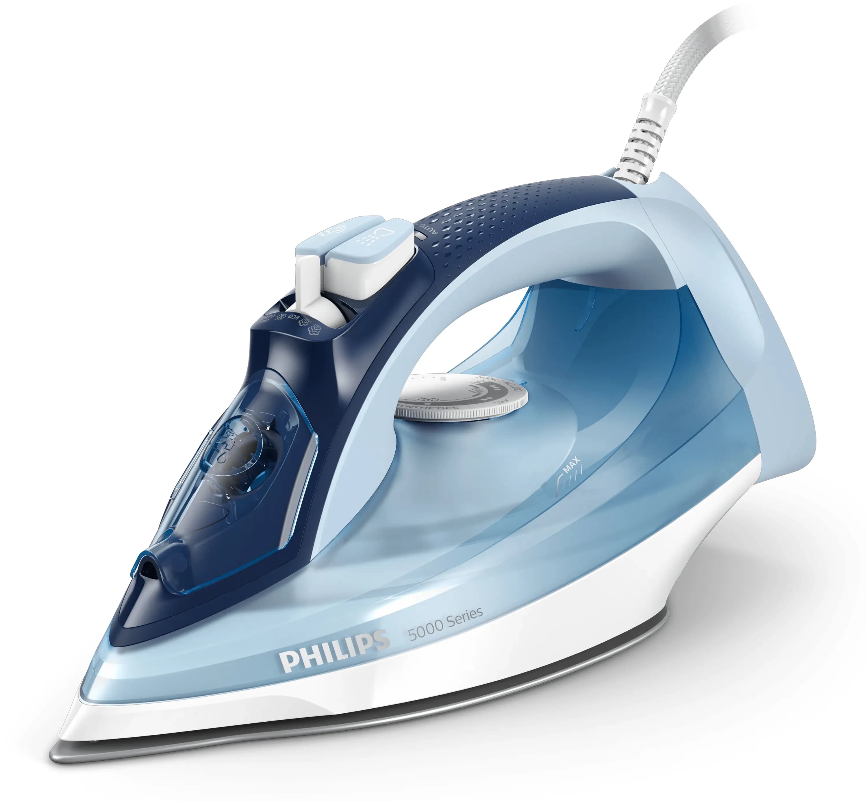 Philips 5000 Series DST5030/20 -höyrysilitysrauta, 2400 W, 0,32 l, sininen