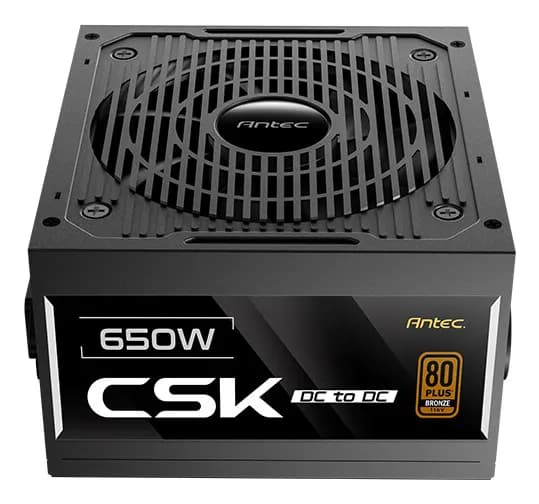 Antec CSK650DC EC 650W -virtalähde, 80 Plus Bronze