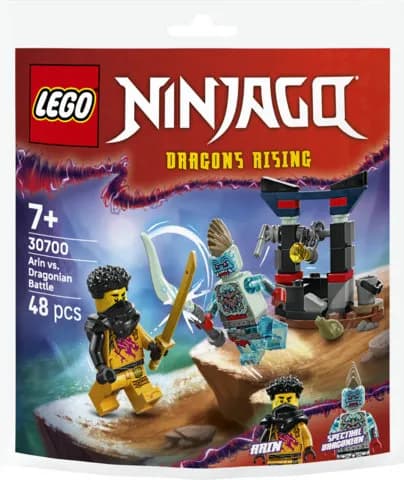 LEGO NINJAGO Arinin ja dragonialaisen taistelu 30700
