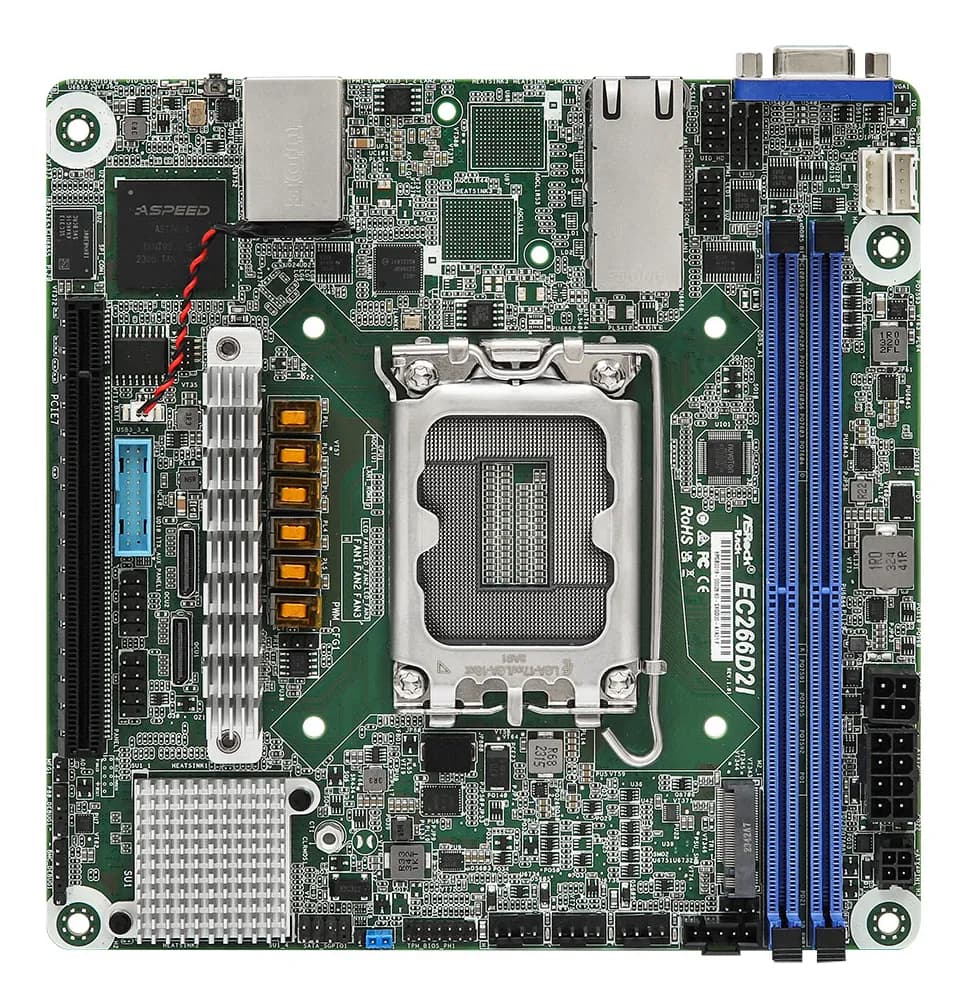 ASRock Rack EC266D2I LGA 1700 Mini-ITX -emolevy